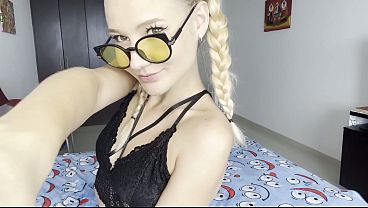 Juland In Lingerie Shoots Selfie Stuffing Vibrator