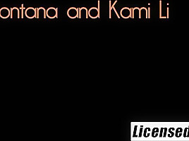 Karlie Montana Dani Daniels And Kami Li In Lesbian