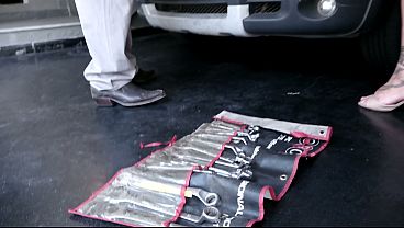 Latina Bbw Mary Butterfly Seduces The Car Mechanic