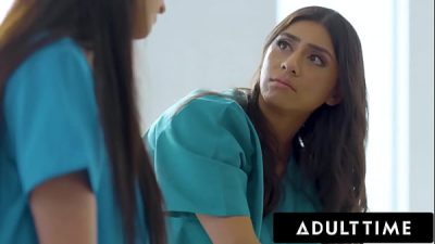 Massage Parlour Lesbian 3 Way Ass Eating And Tribbing