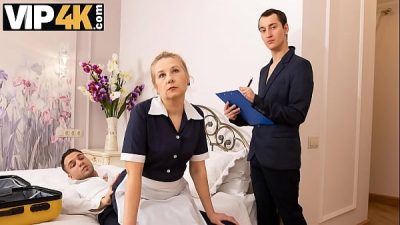 Mature4k Room Service With A Twist
