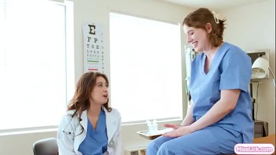 Nurse Riley Nixon Gets Turned On While Practicing