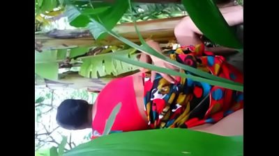 Outdoor Aunty And Young Tamil Guy Fucking 18 Year Old
