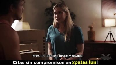Passionate blonde milf wants to fuck (Espanol / Spanish Subtitles)