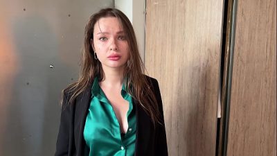 POV: Fast cheating with my big ass boss ended with pussy creampie.