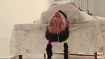 Rough And Bizarre Anal Domination With Messy Face