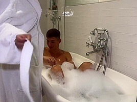 Sensual Fun With My Busty Asian Wife In The Bath