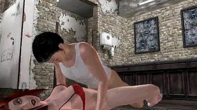 Sexy 3D cartoon redhead honey getting fucked hard