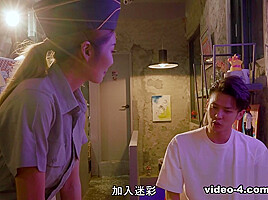 Sexy Officer Li Zhiyan Convinces Horny Man To Join