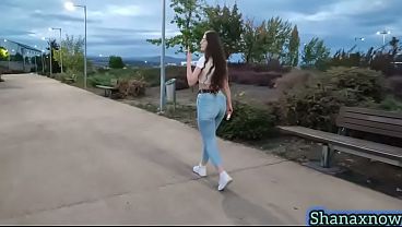 Shanaxnow Smoking Fetish Big Ass Walking In Tight