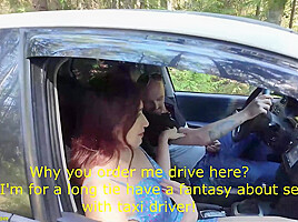 She Loves Public Anal With A Taxi Driver