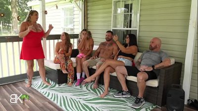 Stepfamily Orgy Fucking It Out Return Of The Melons