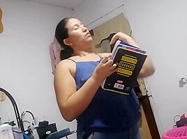 Stepsister Arrives With Stress From University