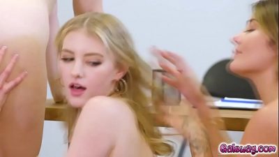 The Girls Gets Hot Watching Various Clips Of Adult