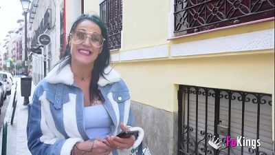 The Mature Adela Myers Arrives At Fakings