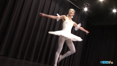 The Skilled Asian Dancer Performs For Her Audience