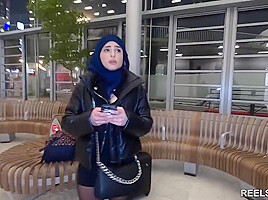 The Veiled Iranian Nadja Gets Fucked Anal