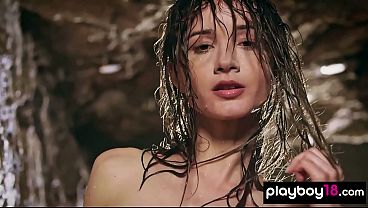 Totally Sultry Ukrainian Teen Vi Shy Slips