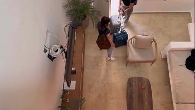Two Hot Lesbians Fucking On Vacation