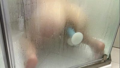 Autumn South Fucks Toy In Bathroom