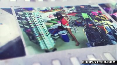 Big Titty Blonde Shoplifts Gets Caught And Has Sex
