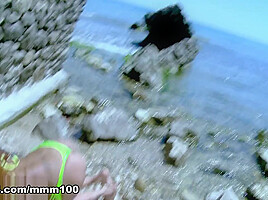 Brazilian Milf Manuella Pimenta Fucked At The Beach
