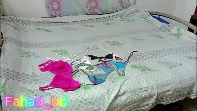 Desi Boy Playing With Sister’s Lingeries Part- 1