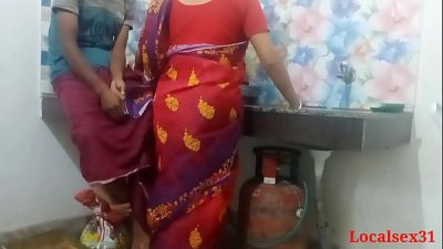 Desi wife sex in kitchen
