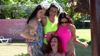 Dietro Le Quinte 4k Festa E Orgia In Piscina Video