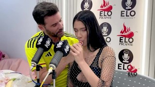 Elopodcast Showing Him Ass In A Horny Interview