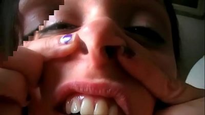 Fetish obsession for saliva spits nose boogers and snot