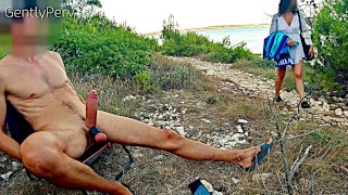 Gentlyperv Meets A Pervy Girl On A Beach During
