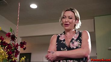 Horny Stepmom Makes Stepson Agree To Fuck