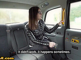 Hot Cab Bae Smashed In Tight Pussy Hole By Horny Driver