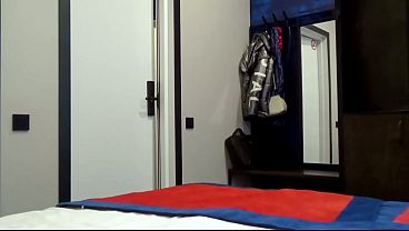 Hotel maid experienced slut