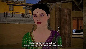 Indian Desi Daughter In Law Caught Her Father In Law