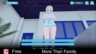 More Than Family Free Game Itchio Visual Novel 3d