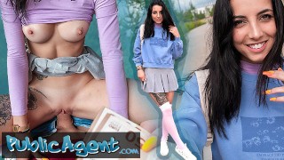 Public Agent Gorgeous Natural Young And Skinny College