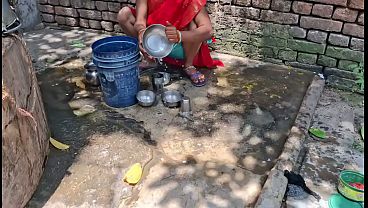 Punjabi Indian Jatt Girl In The Outdoor With Her Bf