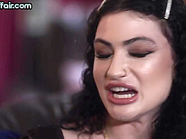 Pussylicked Bisex Babe Milks Cum In 3way With Ir Lover