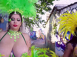 Real Bang Van Carnaval Anal Orgy