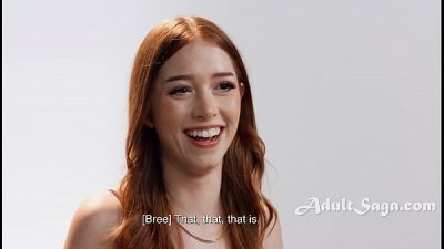 Redhead teen talks about how she became a pornstar