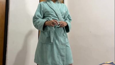 Stepmother Motivates Her Stepson With Her Body
