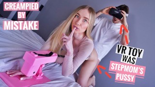 Vr Slut Or Stepmom She Me Into Raw Creampie Caught