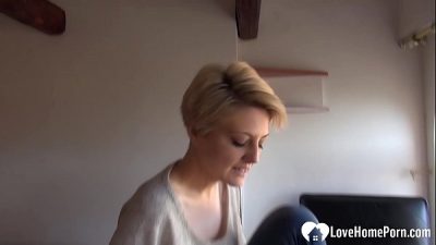 While His Stepmom Was Shy At First She Quickly