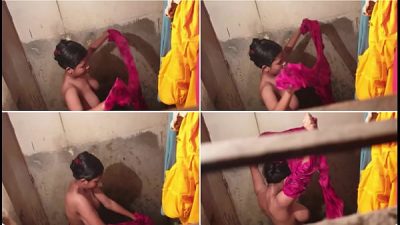 Sexy Wife Cheating with Ex Boyfriend – Bathroom XXX Video